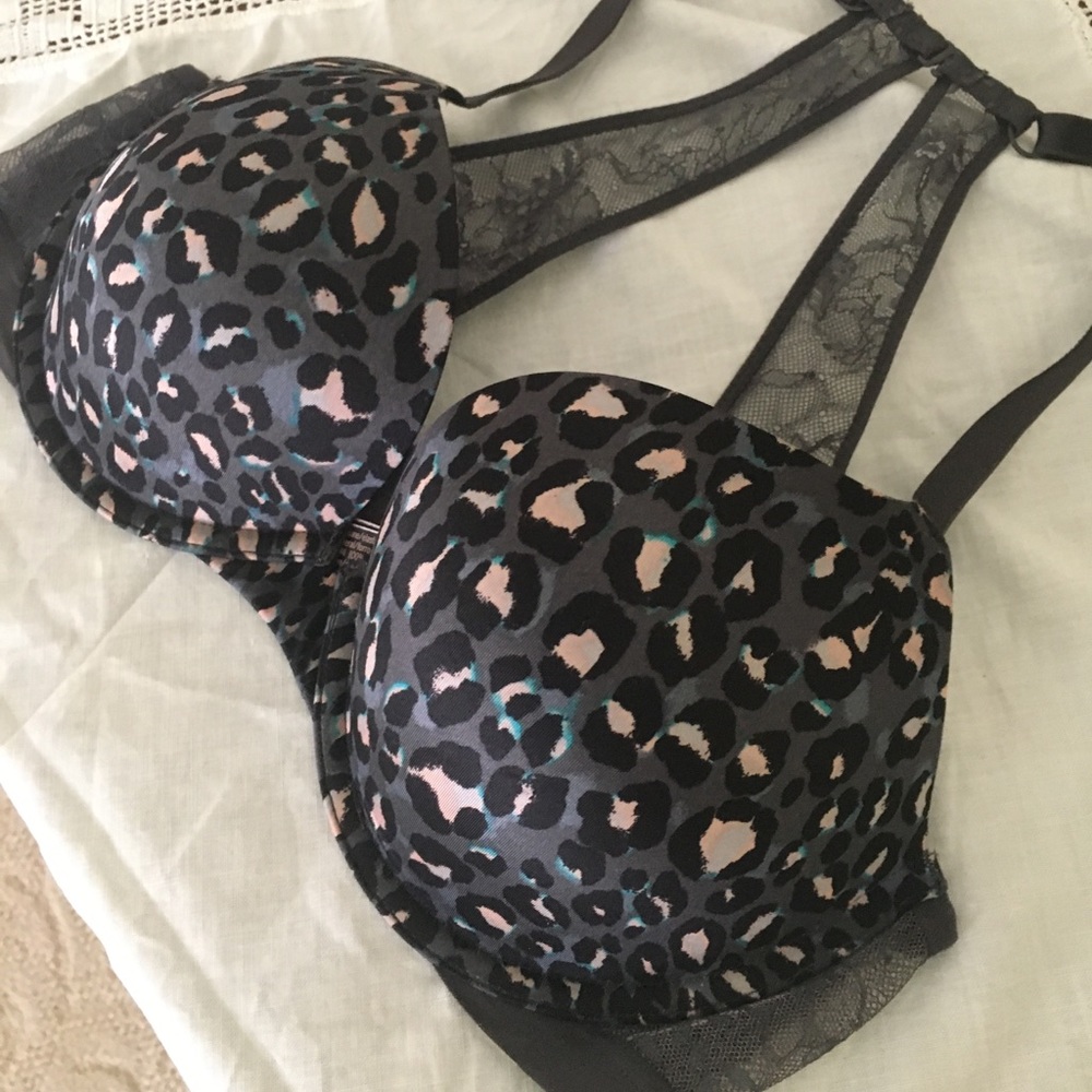 Victoria’s Secret Blue Cheetah Bra